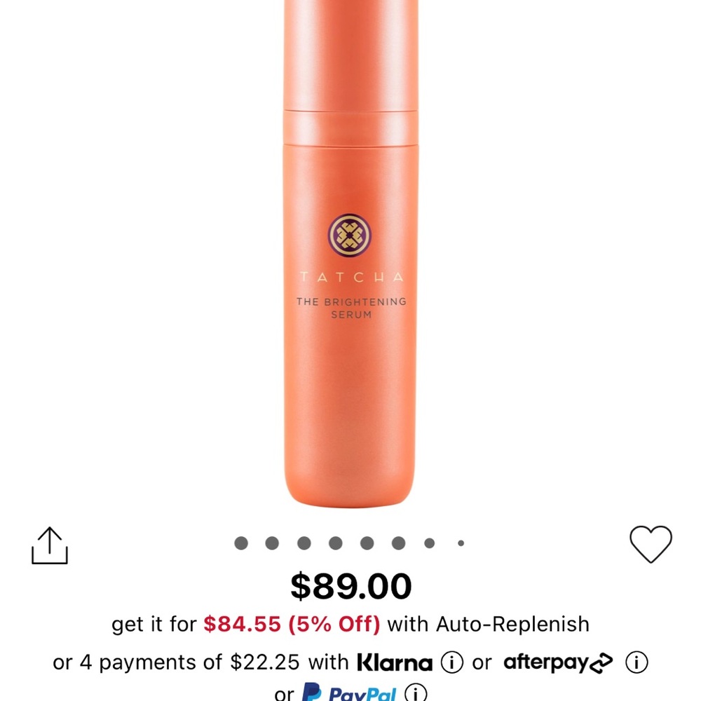 Tatcha Brightening Serum (Read)